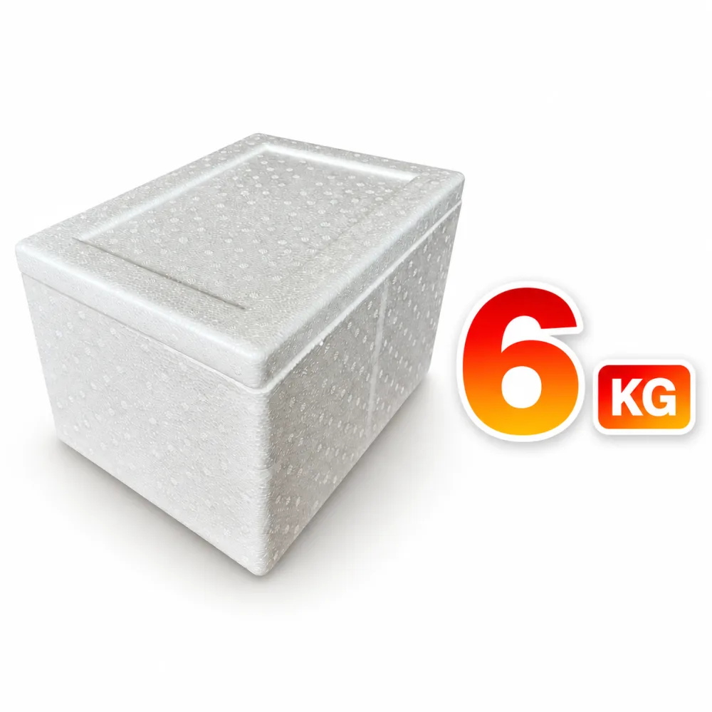 กล่องโฟม 6 กิโลกรัม